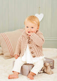 King Cole Baby Aran Knitting Patterns Book 2 - 34 Items - Jackets Booties Hats