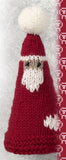 King Cole Scandi Knits Book 1 Christmas Knitting Patterns Cushion Stocking Wreath