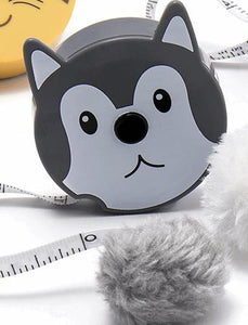 Fluffy Animal Retractable Tape Measure 60"/150cm
