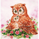 Diamond Dotz - Diamond Painting Kit - Mother & Baby Owl