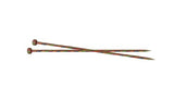 KnitPro Symfonie Wood Straight / Single Point Knitting Needles - 25cm Length