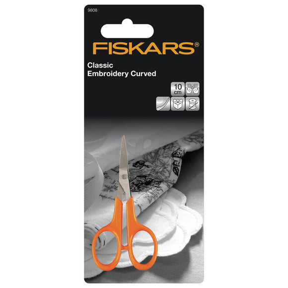 Fiskars Curved Embroidery Scissors - 4