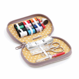 HobbyGift Zip Case Sewing Kit - Bee