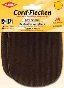 Kleiber Iron On Cord Patches - All colours