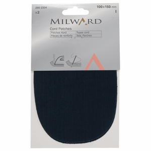 Milward Cord Patches Oval - Assorted Colours