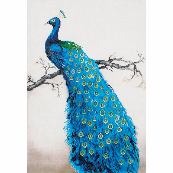 Diamond Dotz - Diamond Painting Kit - Blue Peacock