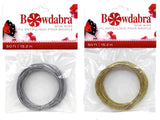 Bowdabra Bow Maker Wire 50ft/15.2 Metres - Gold and/or Silver - Christmas Birthday