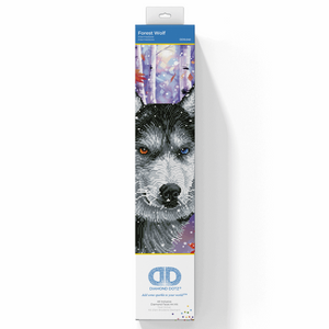 Diamond Dotz - Diamond Painting Kit - Forest Wolf Design