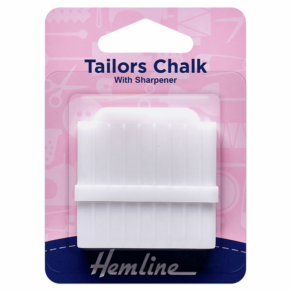 Hemline Tailors Chalk: with Sharpener