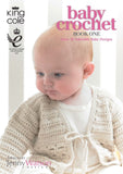 King Cole Baby Crochet Patterns Book Sweaters Cardigans Hats Jacket