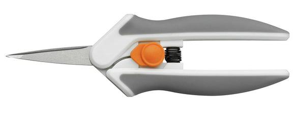 Fiskars Micro Tip Precision Adjustable Scissors With Spring Action