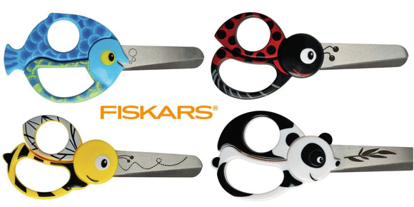 FISKARS Kids Animal Scissors - 13cm