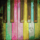 Diamond Dotz - Diamond Painting Kit - Piano Rainbow