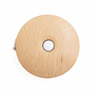 KnitPro Retractable Tape Measure: Beech Wood: Round