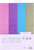Dovecraft A4 Premium Glitter Pad 