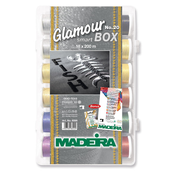 Madeira Smartbox: Glamour No.20: 18 x 200m: Spools