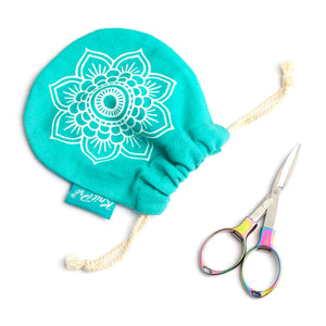 KnitPro The Mindful Collection: Scissors: Folding: Rainbow