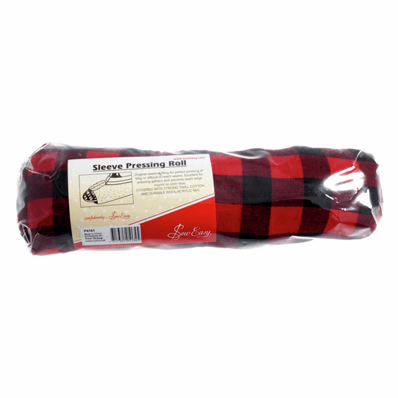 Sew Easy Red Check Fabric Sleeve Pressing Roll - H4161