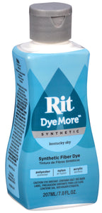 Rit DyeMore Synthetic Fiber Dye, Sapphire Blue - 7.0 fl oz