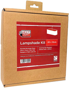 NeedCraft Rounded Rectangle Lampshade Kit - Make your own 20cm to 40cm - PARENT