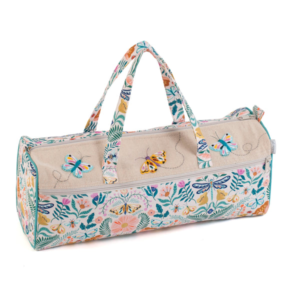HobbyGift Knitting Bag: Appliqué: Flutterby