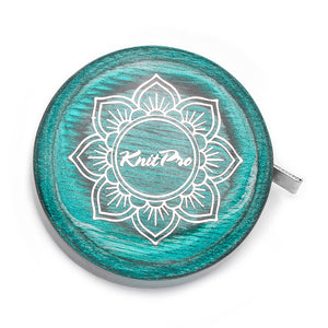 KnitPro The Mindful Collection: Tape Measure: Retractable: Teal