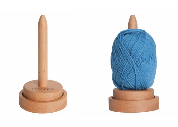 HobbyGift Yarn Holder Knitting Storage Ball of Wool Bag Matt PVC - Sloth