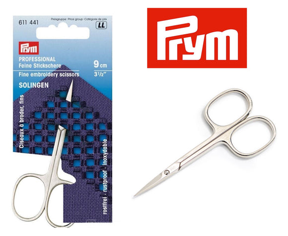 Prym Silver Embroidery Scissors - 3.5