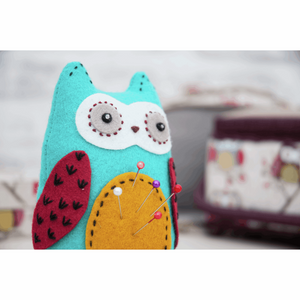 HobbyGift Pincushion - Owl - Hoot Design