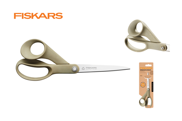 Fiskars Scissors: Universal: Recycled: 21cm/8.3in