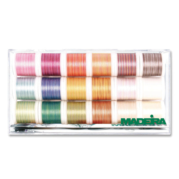 Madeira Clear Box: Cotona No.50: 18 x 200m: Spools