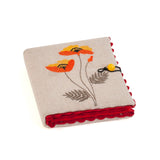 HobbyGift Needle Case: Embroidered: Wildflowers