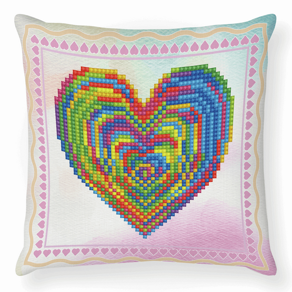 Diamond Dotz - Diamond Painting Kit - Cushion - Love Rest