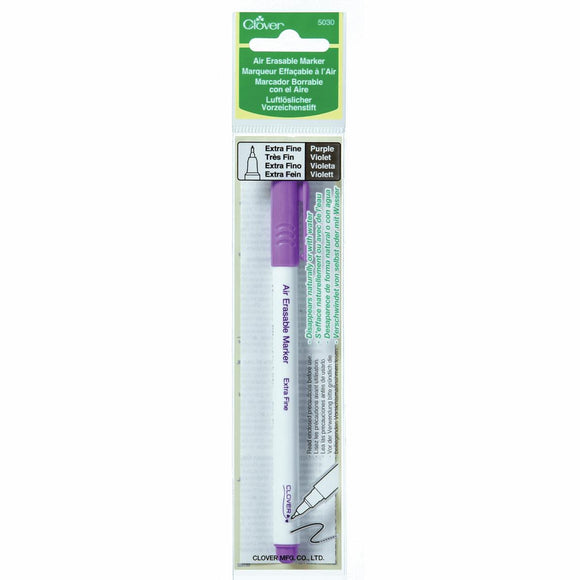 Clover Air Erasable Marker - Purple Extra Fine