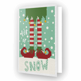 Diamond Dotz - Diamond Painting Kit - Greetings Card Kit - Let it Snow