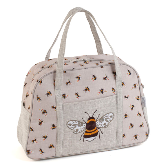 HobbyGift Sewing Machine Bag - Embroidered Bee