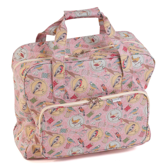 HobbyGift Sewing Machine Bag - PVC - Birds on Bobbin