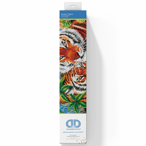 Diamond Dotz - Diamond Painting Kit - Tender Tigers Design
