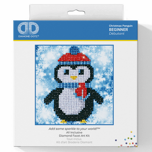Diamond Dotz - Diamond Painting Kit - Christmas Penguin