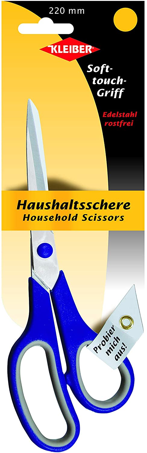 Kleiber Blue Stainless Steel Household Scissors 220MM / 8