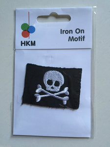 HKM Pirate Flag Pirate Ship Appliques