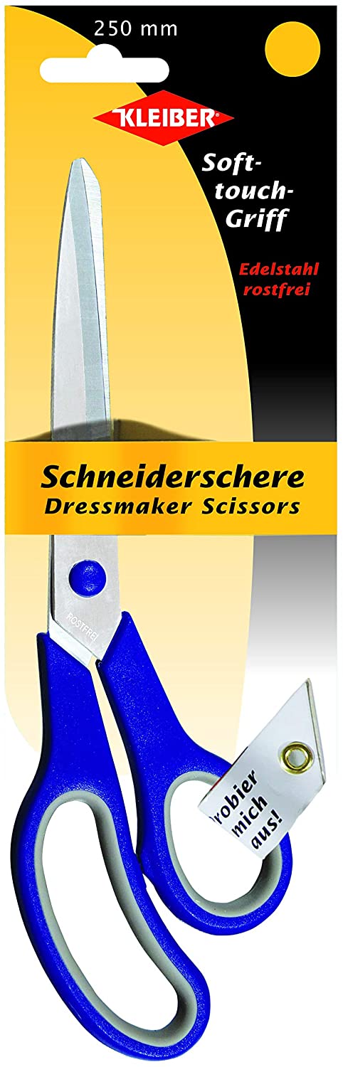 Kleiber Blue Stainless Steel Dressmaking Scissors 250MM / 10