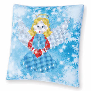 Diamond Dotz - Diamond Painting Kit - Cushion - Christmas Angel