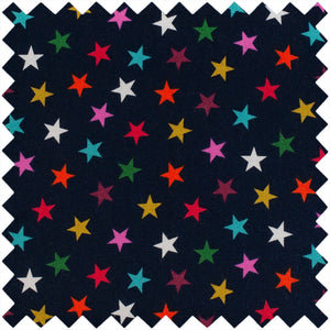 HobbyGift Sewing Box (M) - Rectangle - Navy Stars