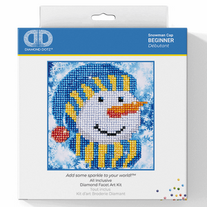 Diamond Dotz - Diamond Painting Kit - Snowman Cap 