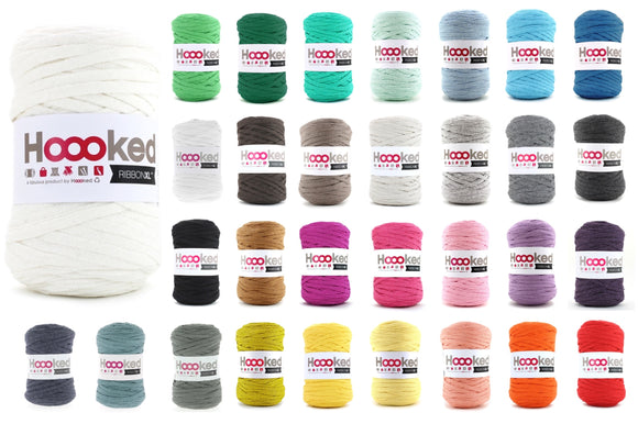 Hoooked RibbonXL Recycled Chunky Yarn - All Colours