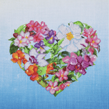 Diamond Dotz - Diamond Painting Kit - Flower Heart