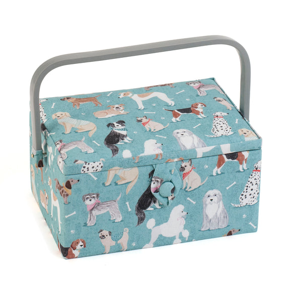 HobbyGift Sewing Box (M) - Dogs