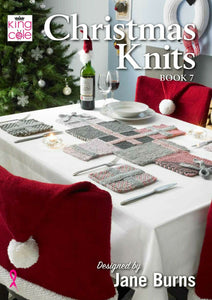 King Cole Knitting Patterns Book - Christmas Knits Book 7