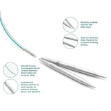 KnitPro The Mindful Collection: Knitting Pins: Circular: Interchangeable Tips: Lace: 10cm